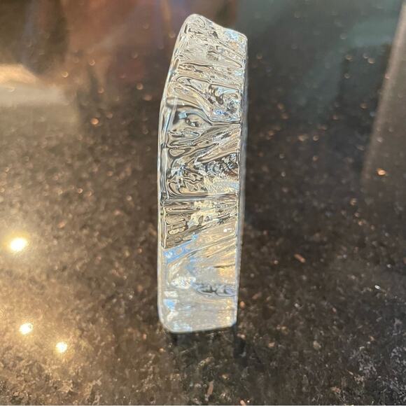 Hallmark Etched Decor Inspirational Prayer Quote Austrian Crystal Glass - Picture 4 of 9